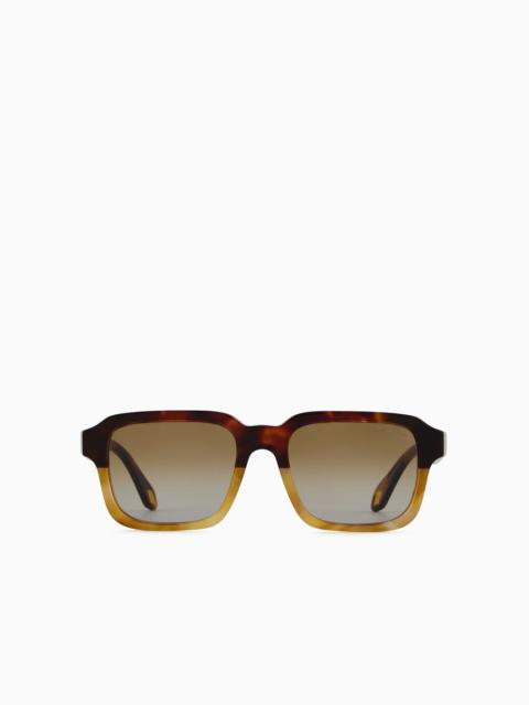 Men’s rectangular sunglasses