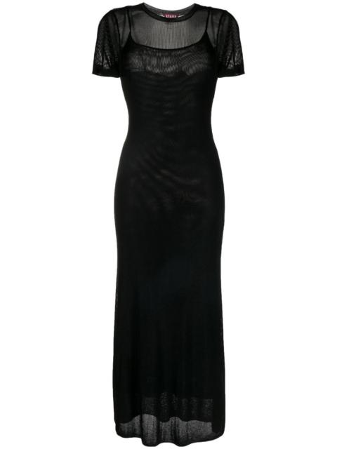 STAUD layered Gem dress