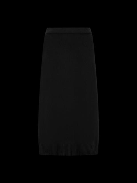 Moncler Mohair Blend Midi Skirt