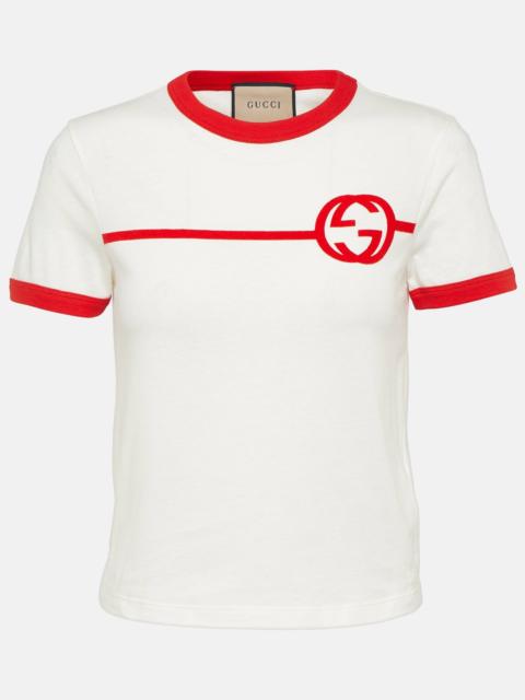 GUCCI Interlocking G cotton jersey T-shirt