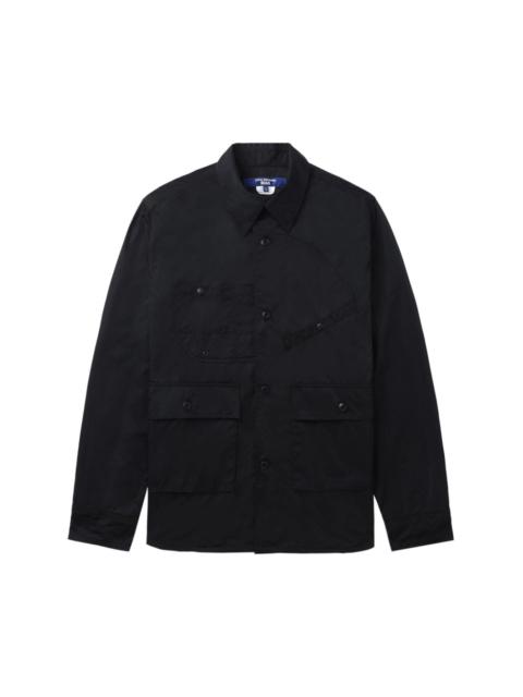 Junya Watanabe MAN asymmetric pocket-detail shirt