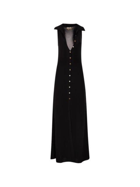 ELISABETTA FRANCHI sleeveless maxi dress