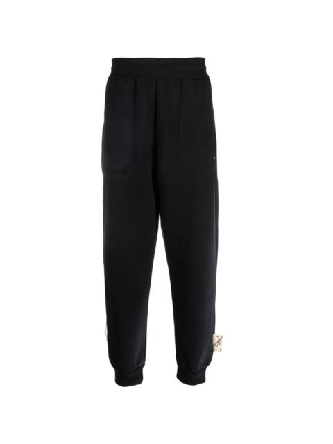 A-COLD-WALL* logo-tag cotton-blend track pants