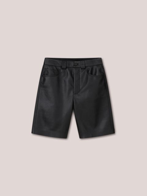 Nanushka TORIN - Five-pocket shorts - Black