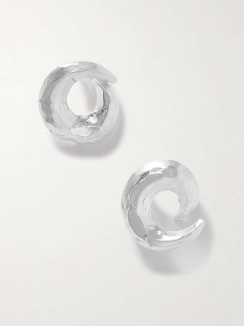 ALIGHIERI The Rebirth recycled silver earrings Silver