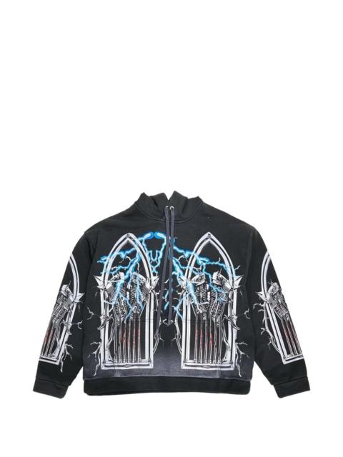 WHO DECIDES WAR pocket hoodie