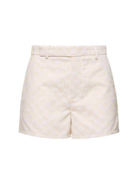 GG cotton blend shorts