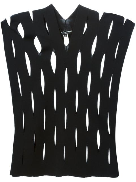 Junya Watanabe cut-out knitted top