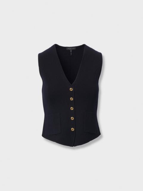 rag & bone Portia Merino Wool Vest
