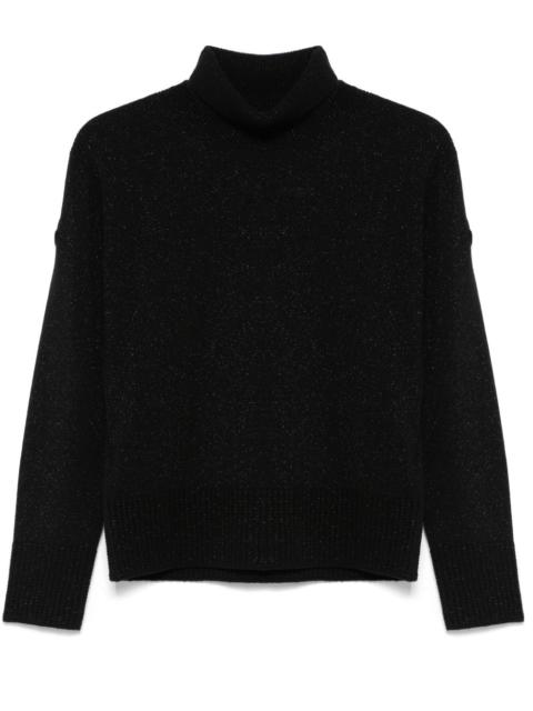 Moncler lurex-embellished sweater