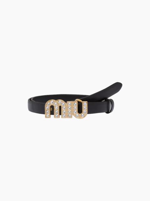 Miu Miu Leather belt