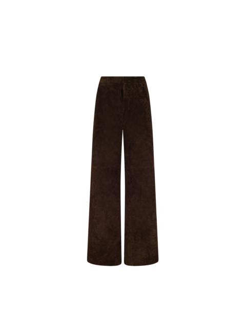 L'AGENCE Livvy Suede Trouser