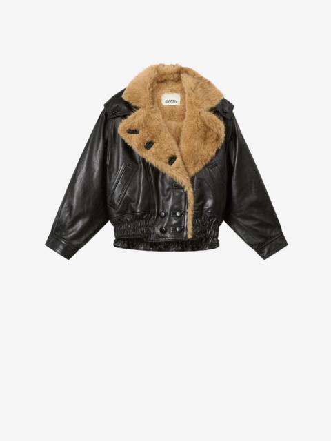 Isabel Marant VALINA LEATHER COAT