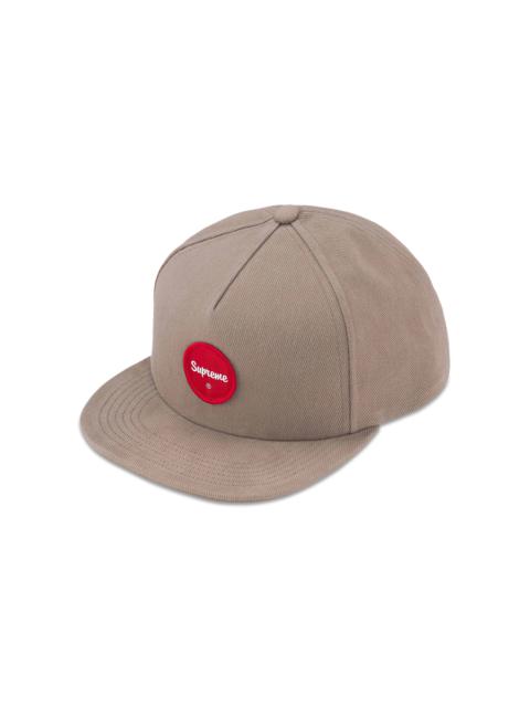 Supreme Supreme Twill Patch 5-Panel 'Khaki'