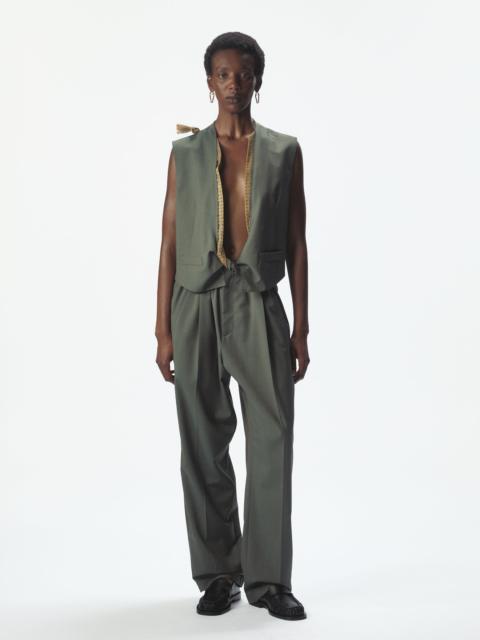 MAGLIANO Dawn Knotted Vest Dollar Green - Magliano