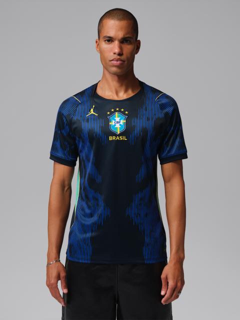 Jordan Brazil 2026 Stadium Away Men's Jordan Dri-FIT Soccer Replica Jersey