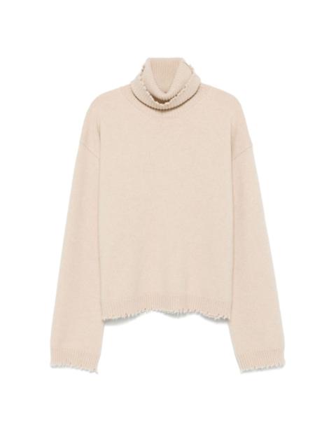 UMA WANG distressed sweater