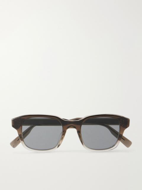 Dior DioRibbon S1I D-Frame Acetate Sunglasses Brown