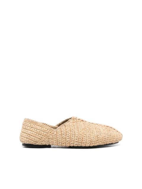 Jil Sander interwoven derby shoes