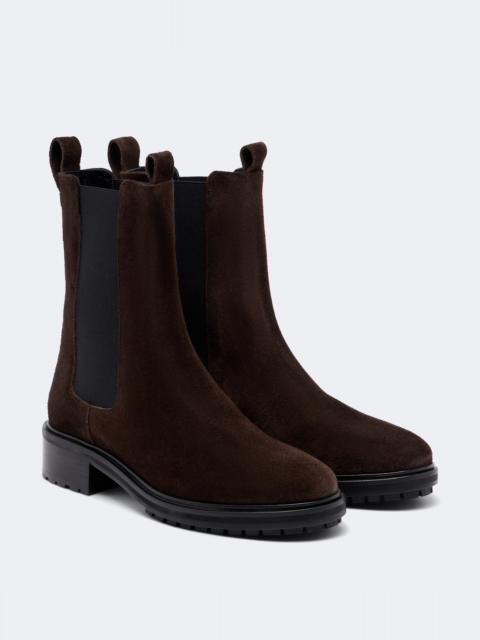 Aeyde Jack suede Chelsea boots