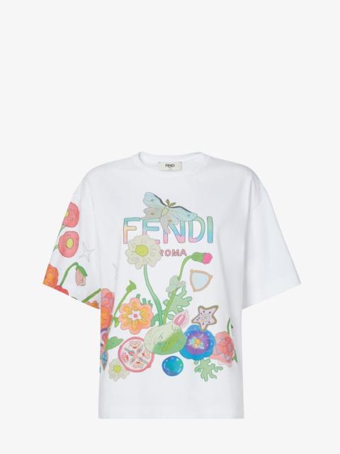 FENDI Fantastic Fendi Future T-Shirt Jersey T-shirt with multicolor print