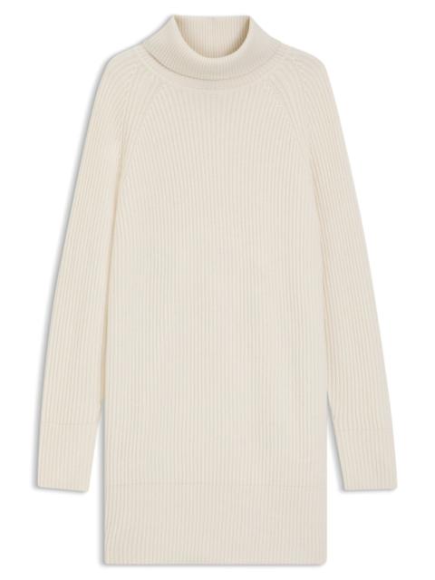 BOSS ROLLNECK SWEATER DRESS IN VIRGIN WOOL AND CASHMERE