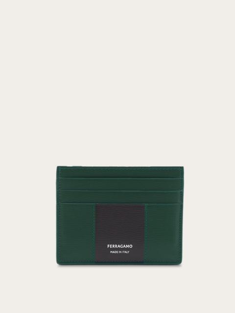 FERRAGAMO Bicolor credit card holder
