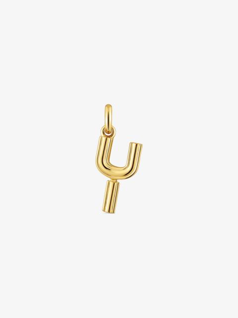 TOUS Medium 18K gold vermeil letter Y Pendant TOUS Alphabet