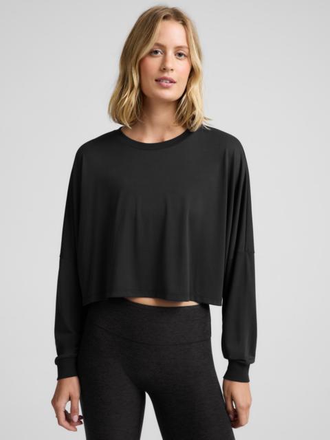 BEYOND YOGA Studio Luxe Cropped Long Sleeve Tee