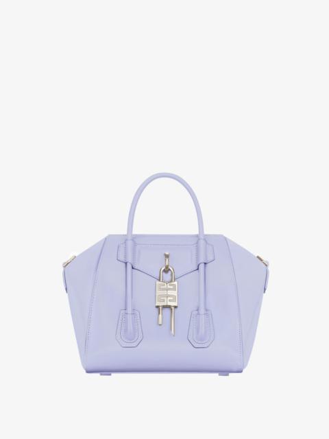 Givenchy MINI ANTIGONA LOCK BAG IN BOX LEATHER