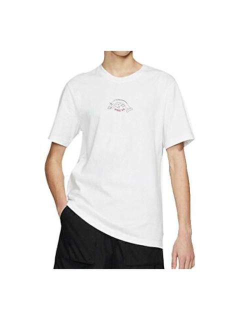 Nike Men's Nike Sports Short Sleeve Casual White T-Shirt CT5737-100