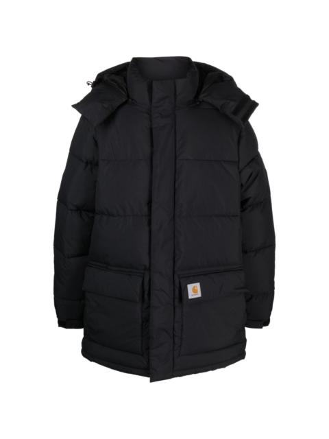 Milter water-repellent padded jacket