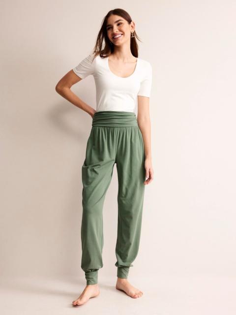 BODEN Hareem Jersey Sweatpants-Alder