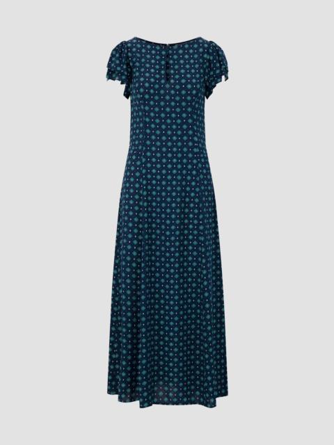 Hill House Home Women's The Clare Dress - Juniper Foulard