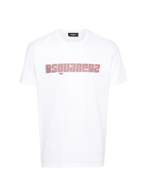 DSQUARED2 logo-print cotton T-shirt