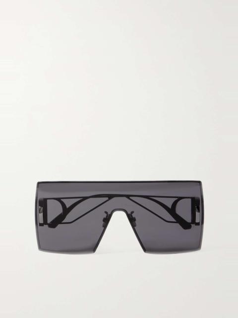 Dior 30Montaigne M1U D-Frame silver-tone sunglasses