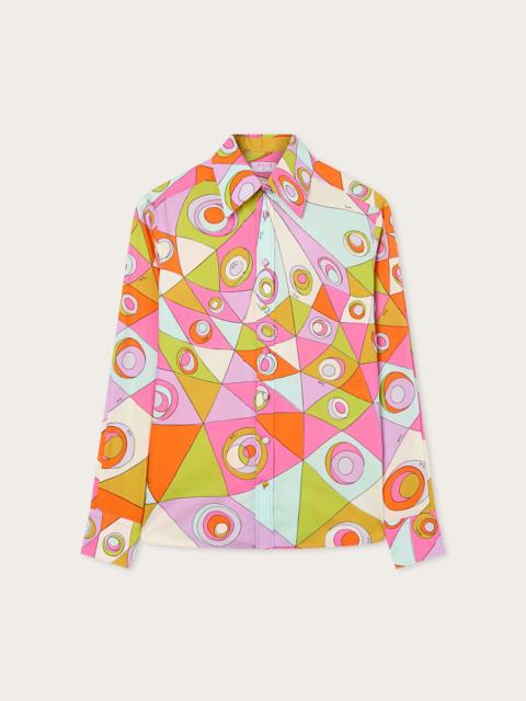 PUCCI OCCHI PRINT COTTON SHIRT