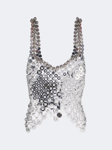 rabanne Chainmail embellished top