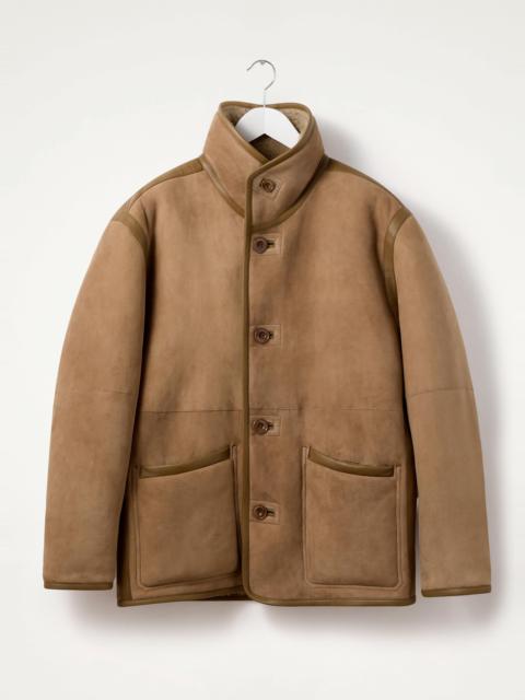 Lemaire REVERSIBLE SHEARLING COAT