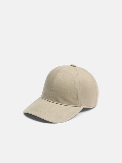 Vince Men's Linen Baseball Cap