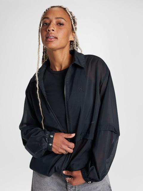 Converse Sheer Layered Jacket