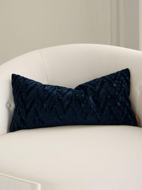 Missoni Fossile Embossed Chevron Cushion, 12" x 24"