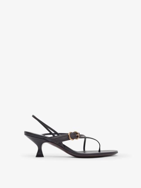 herbert levine Starry Eyed 50 dark brown sandals