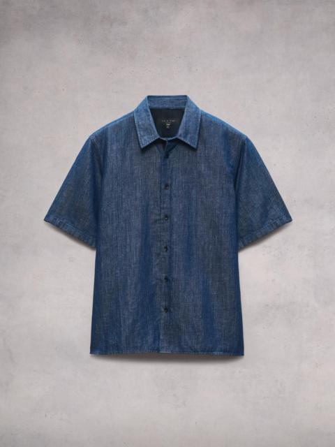 Dalton Linen Denim Shirt
Relaxed Fit Button Down