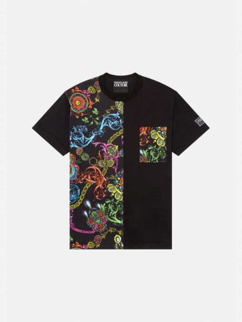 VERSACE JEANS COUTURE Regalia Baroque Print T-Shirt