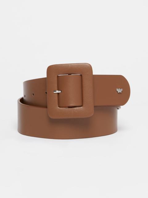 Max Mara Nappa leather belt