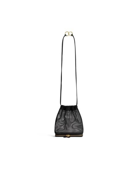 Alaïa LE POCHON BAG IN FISHNET