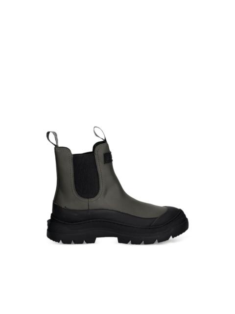 Barbour Harriety logo-patch panelled Chelsea boots