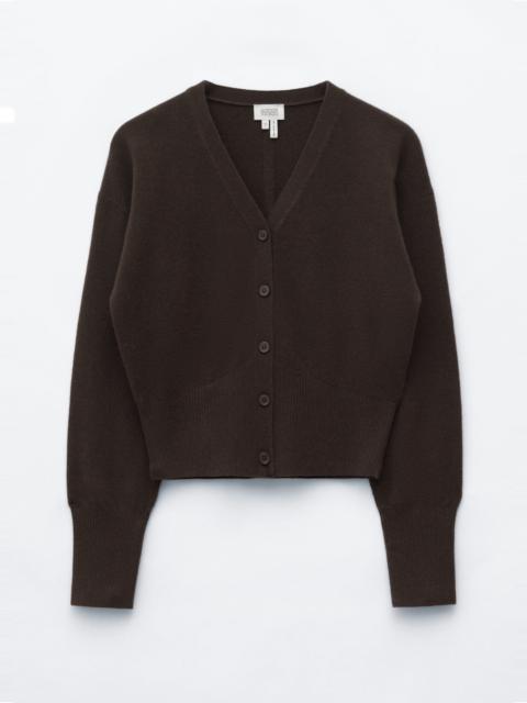 & Other Stories Wool Corset Rib Cardigan