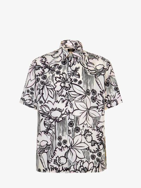 FENDI Pink silk shirt